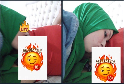 Alkollü Türbanlı Hatun