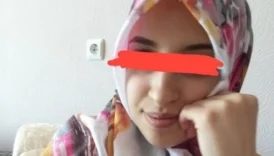 Güzel Evli Türbanlı Hatun