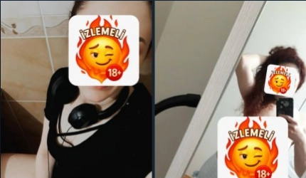Türbanlı Hatundan Efsane Pozlar