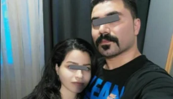 Türbanlı Kadın ve Kocası